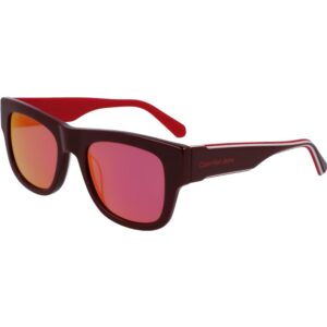 Occhiali da sole  Calvin klein Ckj22637s cod. colore 603 Unisex Squadrata Bordeaux
