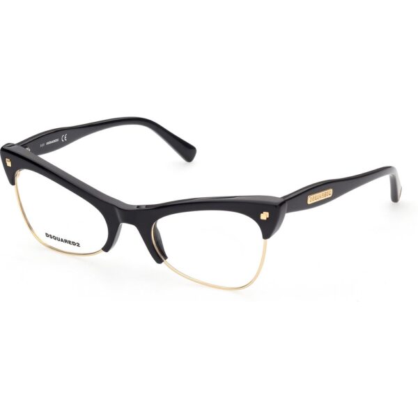 Occhiali vista  Dsquared2 Dq5332 cod. colore 001 Donna Cat eye Nero
