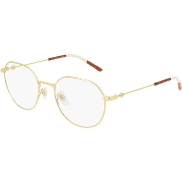 Occhiali vista  Gucci Gg0684o cod. colore 001 Donna Rotonda Oro
