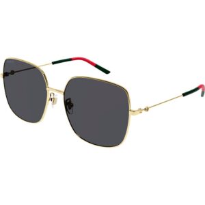 Occhiali da sole  Gucci Gg1195sk cod. colore 003 Donna Squadrata Oro