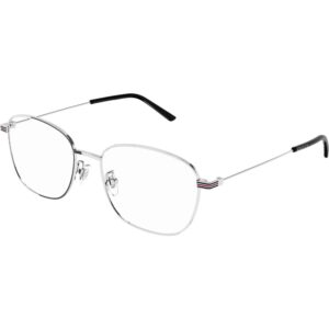 Occhiali vista  Gucci Gg1126oa cod. colore 002 Uomo Squadrata Argento