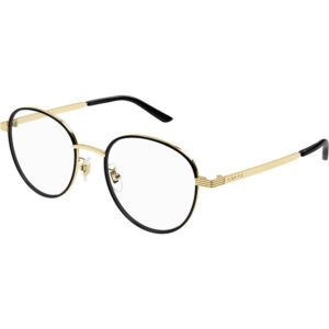 Occhiali vista  Gucci Gg1353oa cod. colore 001 Uomo Rotonda Oro
