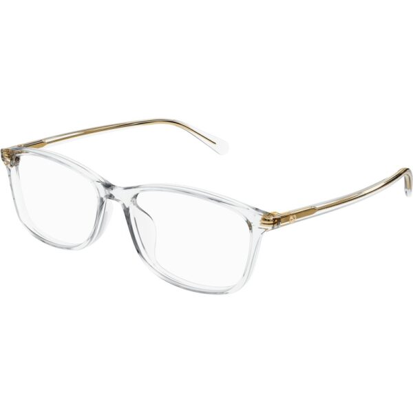Occhiali vista  Gucci Gg1354oa cod. colore 003 Uomo Squadrata Cristallo