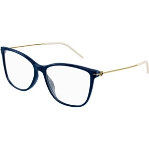 Occhiali vista  Gucci Gg1272o cod. colore 003 Donna Cat eye Blu