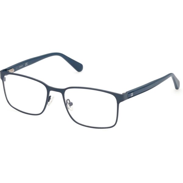 Occhiali vista  Guess Gu50045 cod. colore 087 Uomo Squadrata Turchese
