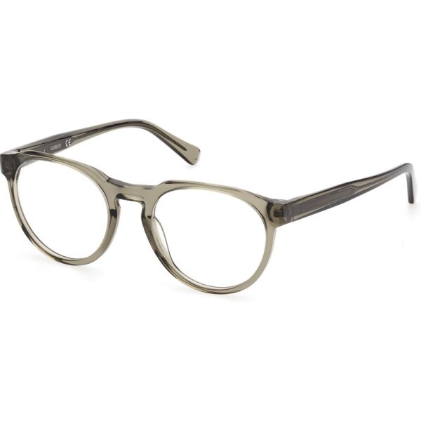 Occhiali vista  Guess Gu50060 cod. colore 095 Uomo Rotonda Verde