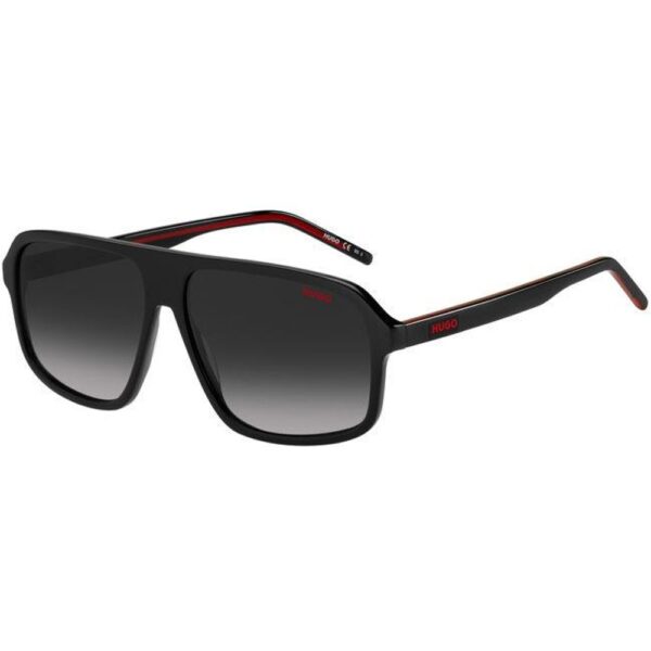 Occhiali da sole  Hugo boss Hg 1195/s cod. colore 807/9o Uomo Squadrata Nero