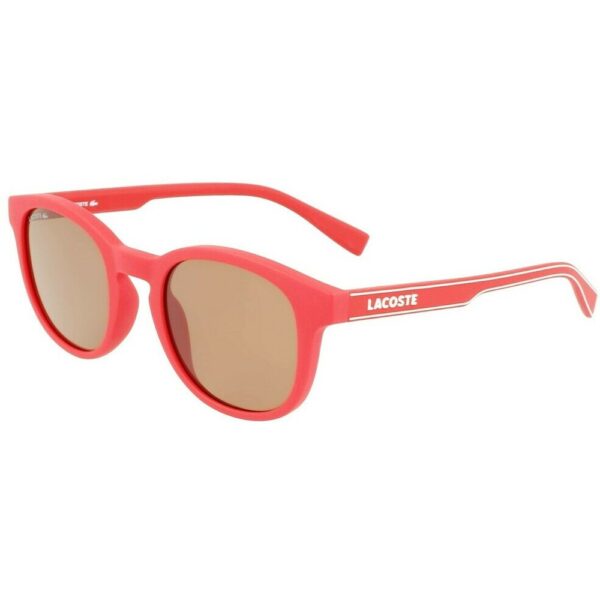 Occhiali da sole  Lacoste L3644s cod. colore 615 Uomo Rotonda Rosso opaco