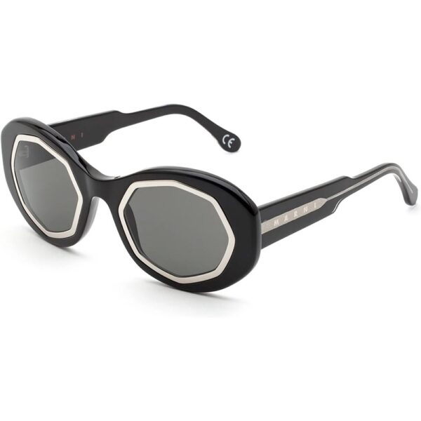 Occhiali da sole  Marni Mount bromo cod. colore black ys2 Unisex Oversize Nero