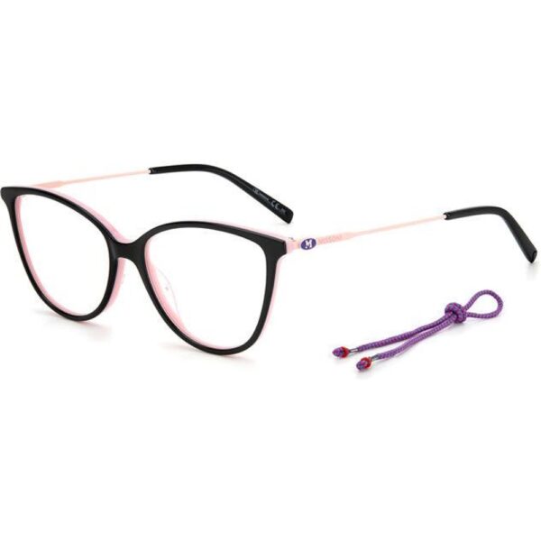 Occhiali vista  Missoni Mmi 0063 cod. colore 3h2 Donna Cat eye Nero / rosa