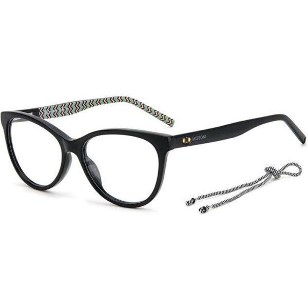 Occhiali vista  Missoni Mmi 0092 cod. colore 807 Donna Rotonda Nero