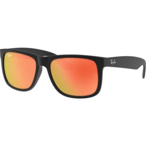 Occhiali da sole  Ray - ban Rb4165 justin cod. colore 622/6q Uomo Squadrata Nero