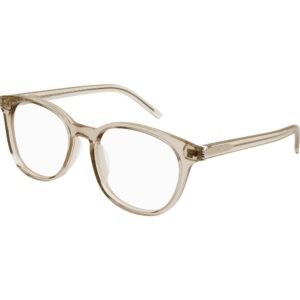 Occhiali vista  Saint laurent Sl m111/f cod. colore 004 Donna Squadrata Beige