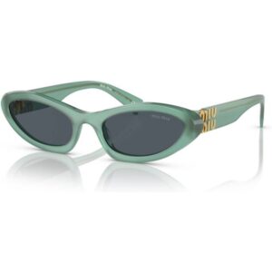 Occhiali da sole  Miu miu Mu 09ys cod. colore 19l09t Donna Squadrata Verde