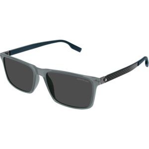 Occhiali da sole  Montblanc Mb0249s cod. colore 003 Uomo Pillow Grigio