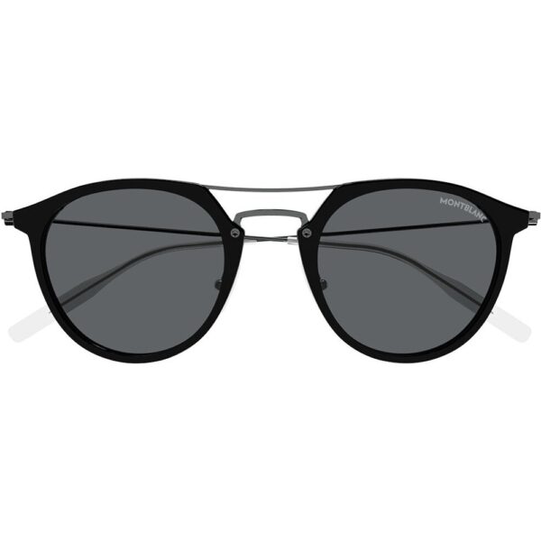 Occhiali da sole  Montblanc Mb0204s cod. colore 001 Uomo Pilot Nero