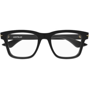 Occhiali vista  Montblanc Mb0266o cod. colore 005 Uomo Geometrica Nero