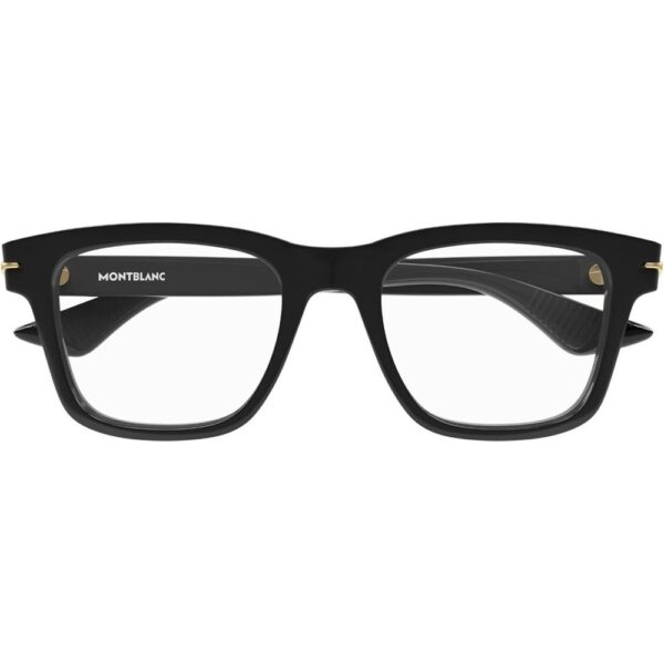 Occhiali vista  Montblanc Mb0266o cod. colore 005 Uomo Geometrica Nero