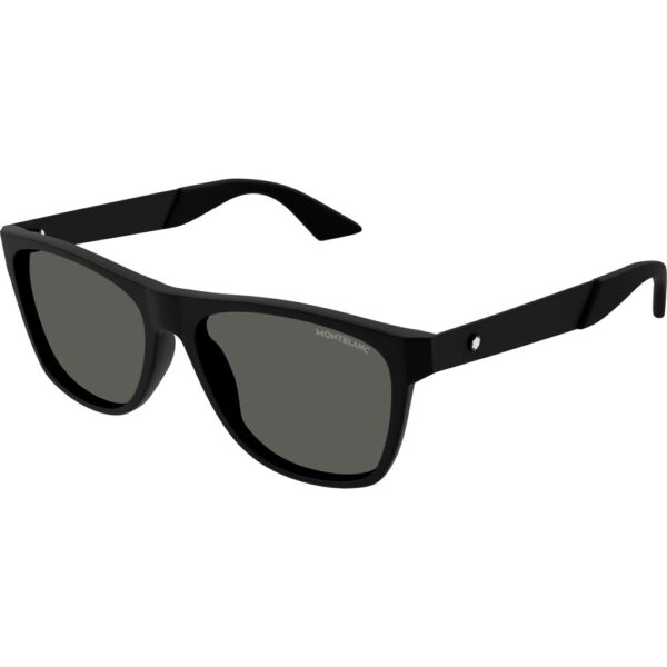 Occhiali da sole  Montblanc Mb0298s cod. colore 005 Uomo Squadrata Nero