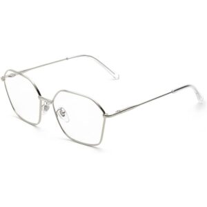Occhiali vista  Retrosuperfuture Erd numero 92 cod. colore argento Unisex Geometrica Argento