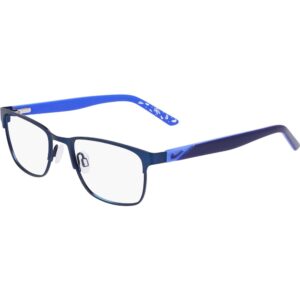 Occhiali vista  Nike Nike 5591 cod. colore 410 Uomo Squadrata Satinato blu