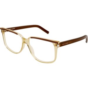 Occhiali vista  Saint laurent Sl 599 opt cod. colore 004 Uomo Squadrata Marrone