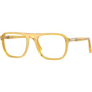 Occhiali vista  Persol Po3359v jacques cod. colore 204 Unisex Squadrata Giallo