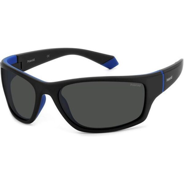 Occhiali da sole  Polaroid Pld 2135/s cod. colore d51/m9 Uomo Squadrata Nero / blu