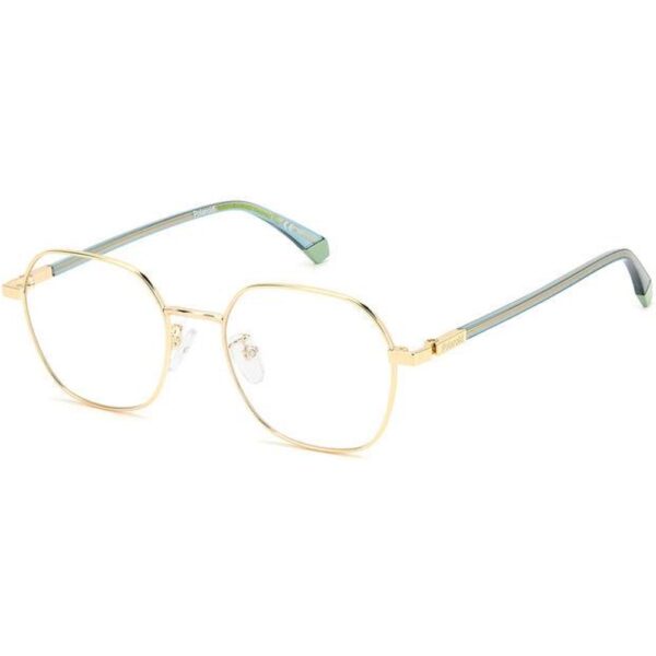 Occhiali vista  Polaroid Pld d474/g cod. colore j5g Unisex Geometrica Oro/rame