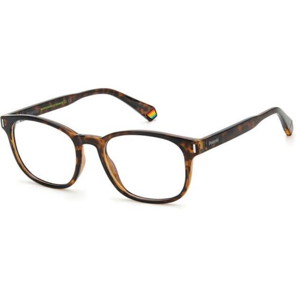 Occhiali vista  Polaroid Pld d453 cod. colore 086 Uomo Squadrata Havana