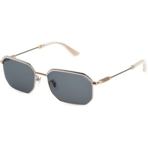 Occhiali da sole  Police Splf73 horizon 2 cod. colore 0544 Uomo Squadrata Oro