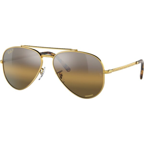 Occhiali da sole  Ray - ban Rb3625 new aviator cod. colore 9196g5 Unisex Pilot Oro