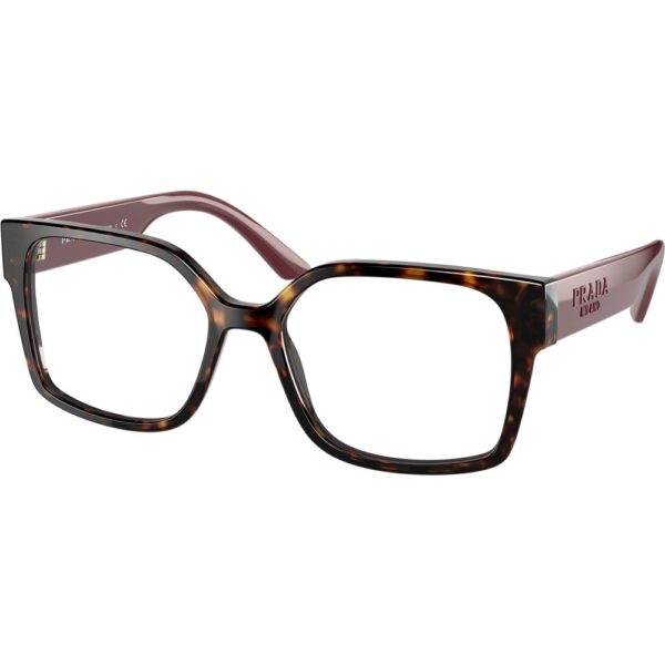 Occhiali vista  Prada Pr 10wv  cod. colore 2au1o1 Donna Squadrata Marrone