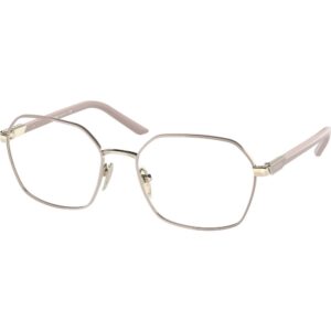 Occhiali vista  Prada Pr 55yv cod. colore 09y1o1 Donna Squadrata Marrone chiaro