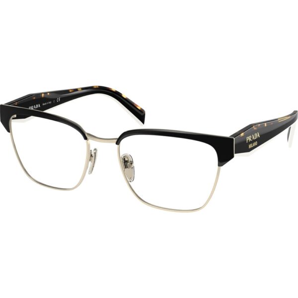 Occhiali vista  Prada Pr 65yv  cod. colore aav1o1 Donna Geometrica Nero