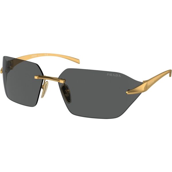Occhiali da sole  Prada Pr a56s  cod. colore 15n5s0 Donna Geometrica Oro