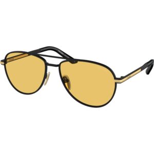 Occhiali da sole  Prada Pr a54s  cod. colore 1bo90c Uomo Pilot Nero