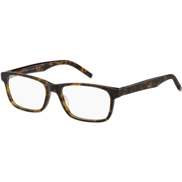 Occhiali vista  Tommy hilfiger Th 2076 cod. colore 086 Uomo Squadrata Havana