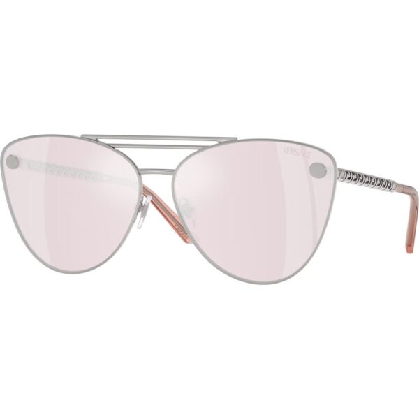 Occhiali da sole  Versace Ve2267  cod. colore 10007v Donna Cat eye Argento