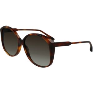 Occhiali da sole  Victoria beckham Vb629s cod. colore 215 Donna Rotonda Tartaruga