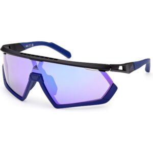 Occhiali da sole  Adidas sport Sp0054 cod. colore 02z Uomo Maschera Nero-opaco
