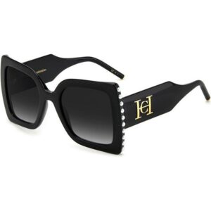 Occhiali da sole  Carolina herrera Ch 0001/s cod. colore 807/9o Donna Squadrata Nero