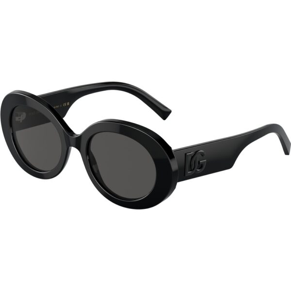 Occhiali da sole  Dolce & gabbana Dg4448  cod. colore 501/87 Donna Rotonda Nero