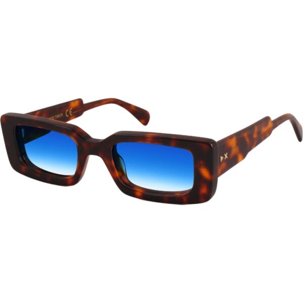 Occhiali da sole  Xlab Mod. timor cod. colore tartaruga / azzurro sfumato Donna Squadrata Tartaruga