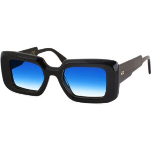 Clip on  Xlab Mod. mokoia cod. colore nero / azzurro sfumato Donna Squadrata Nero