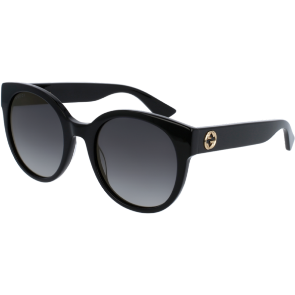 Occhiali da sole  Gucci Gg0035sn cod. colore 001 Donna Rotonda Nero