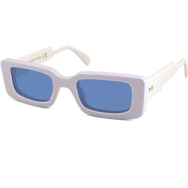 Occhiali da sole  Xlab Mod. timor cod. colore bianco / azzurro polarizzato Donna Squadrata Bianco