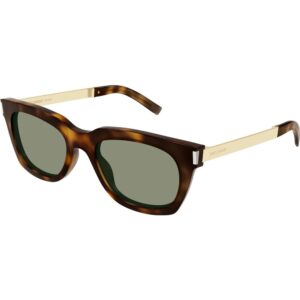Occhiali da sole  Saint laurent Sl 582 cod. colore 002 Unisex Squadrata Havana