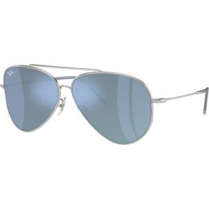 Occhiali da sole  Ray - ban Rbr0101s aviator reverse cod. colore 003/ga Unisex Pilot Argento