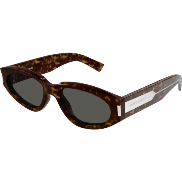 Occhiali da sole  Saint laurent Sl 618 cod. colore 002 Donna Geometrica Havana